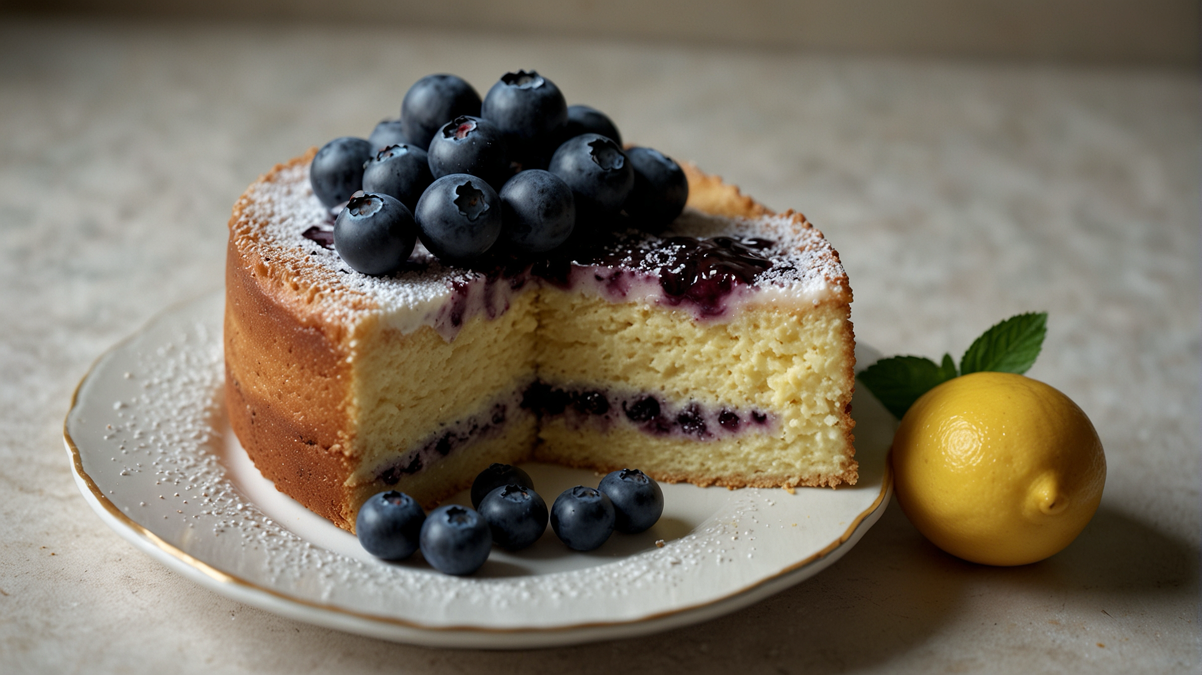 Lemon Blueberry Cake